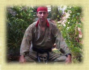 Sensei Paul meditating