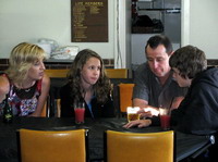 Figuring out who does the quiz & who does the kids activities