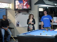 The pool competition brought out the hustlers